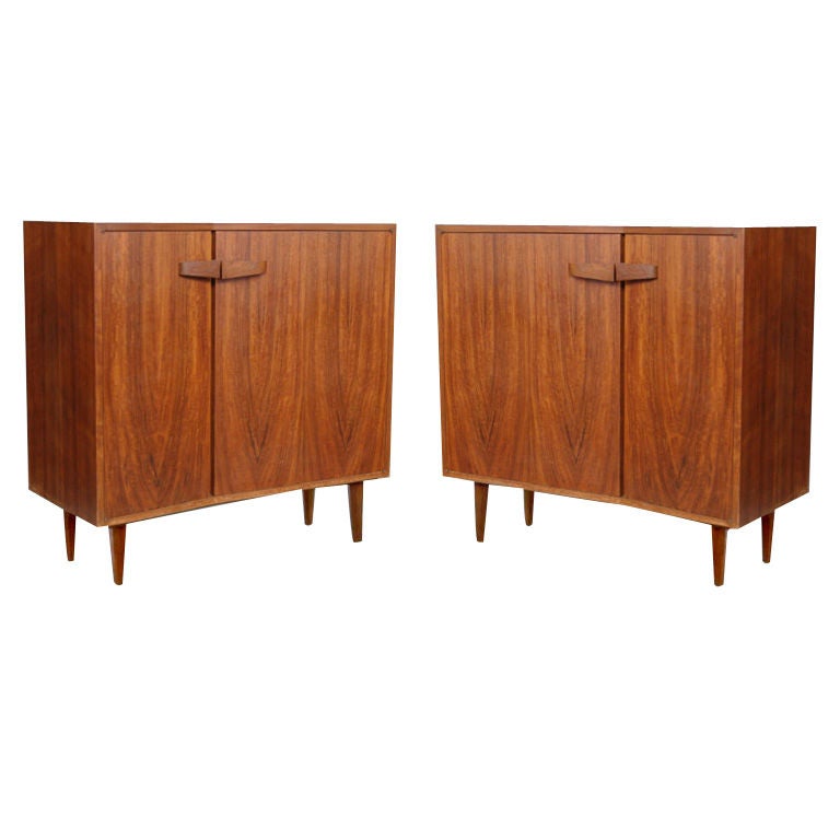Pair of Modern Cabinets by Bertha Schaefer