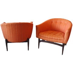 Two Lounge Chairs from Ferris Steel House Ohio