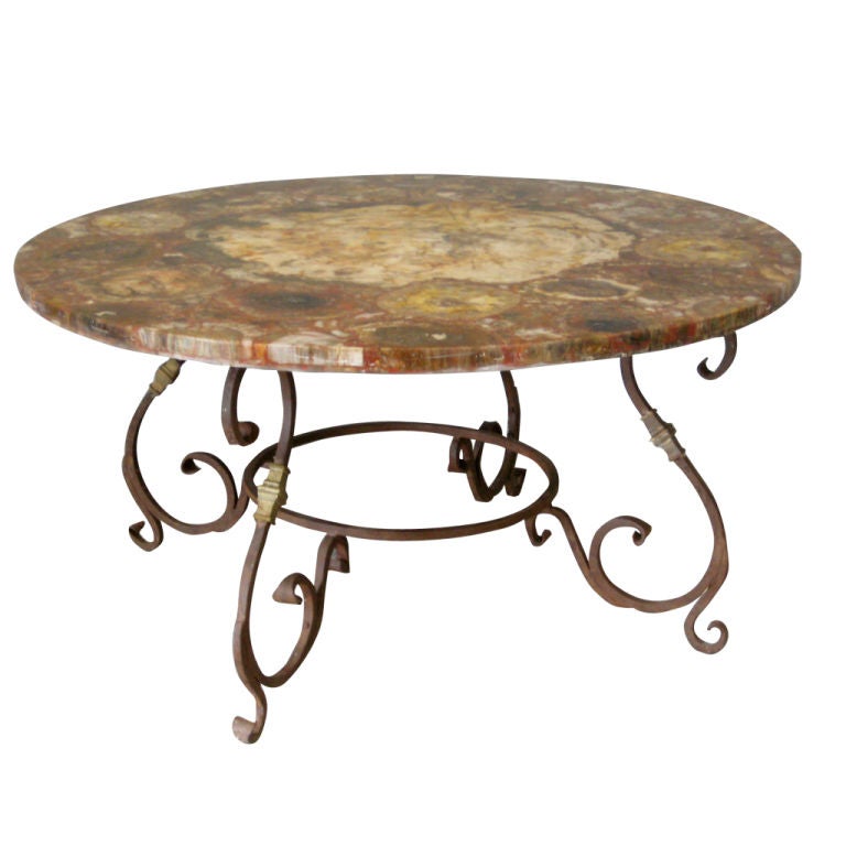 Petrified Wood Table