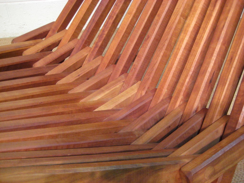 20th Century Mid-Century Teak Folding Chair