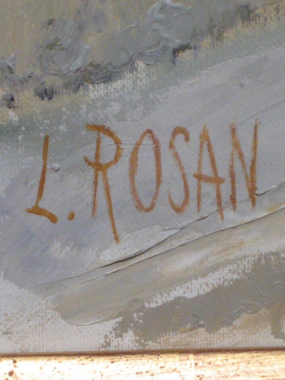 French Painting by Louis Rosan 1