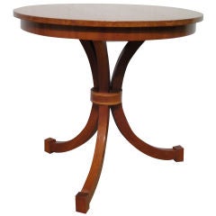 Biedermeier Style Circular Side Table