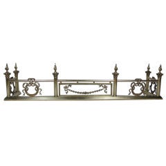 Continental Brass Fireplace Fender