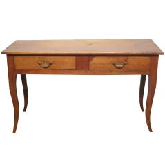 French Country Cherry Sofa Table