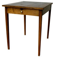Country French Walnut Side Table