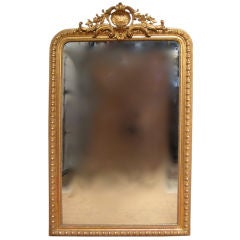 French Louis Philippe Gilded Mirror