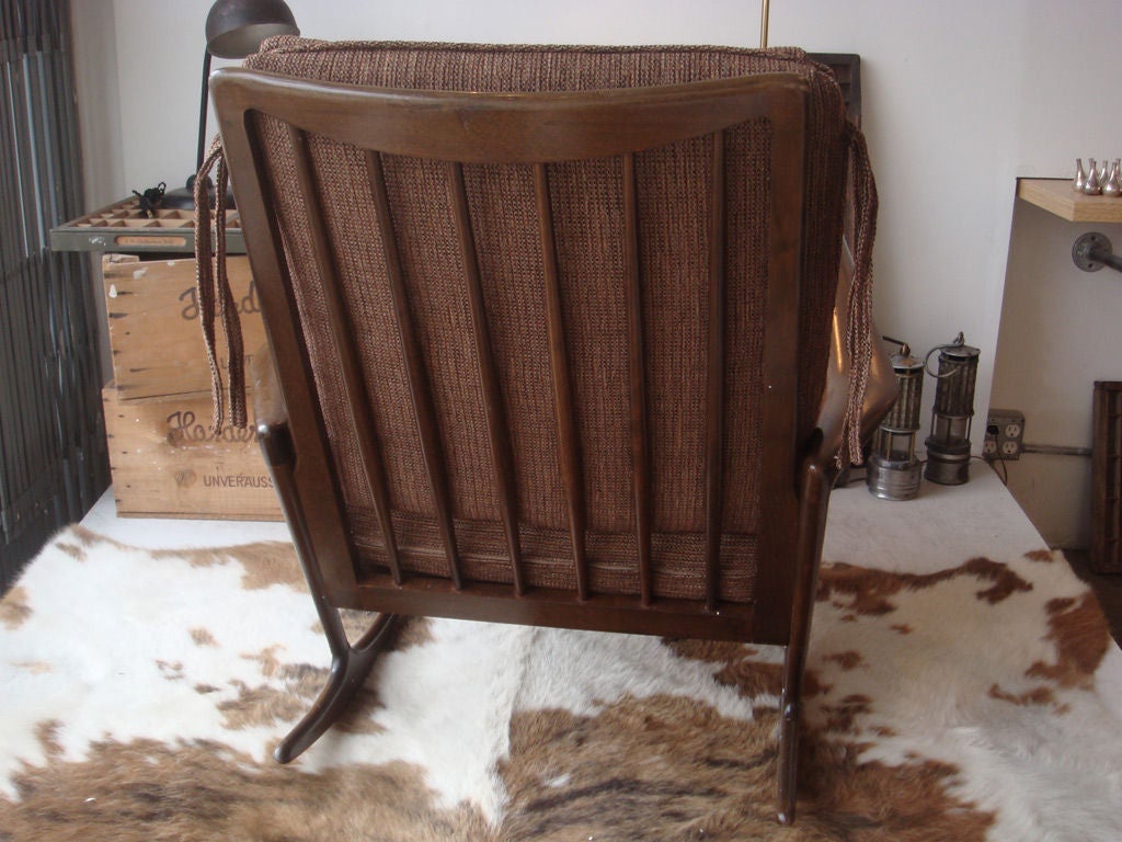Mid-20th Century Ib-Kofod Larsen Rocking Chair