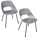 Pair of Guariche 'Tulipe' Chairs for Steiner