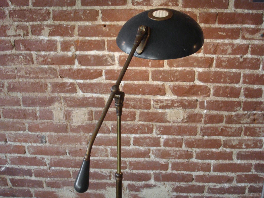 Lightolier Floor Lamp Designed by Gerald Thurston In Excellent Condition In Los Angeles, CA