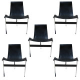 Set of Five Katavolos for Laverne International T Chairs