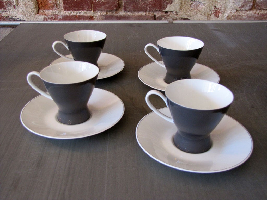 Mid-20th Century Raymond Loewy After Dinner Coffee Set for 