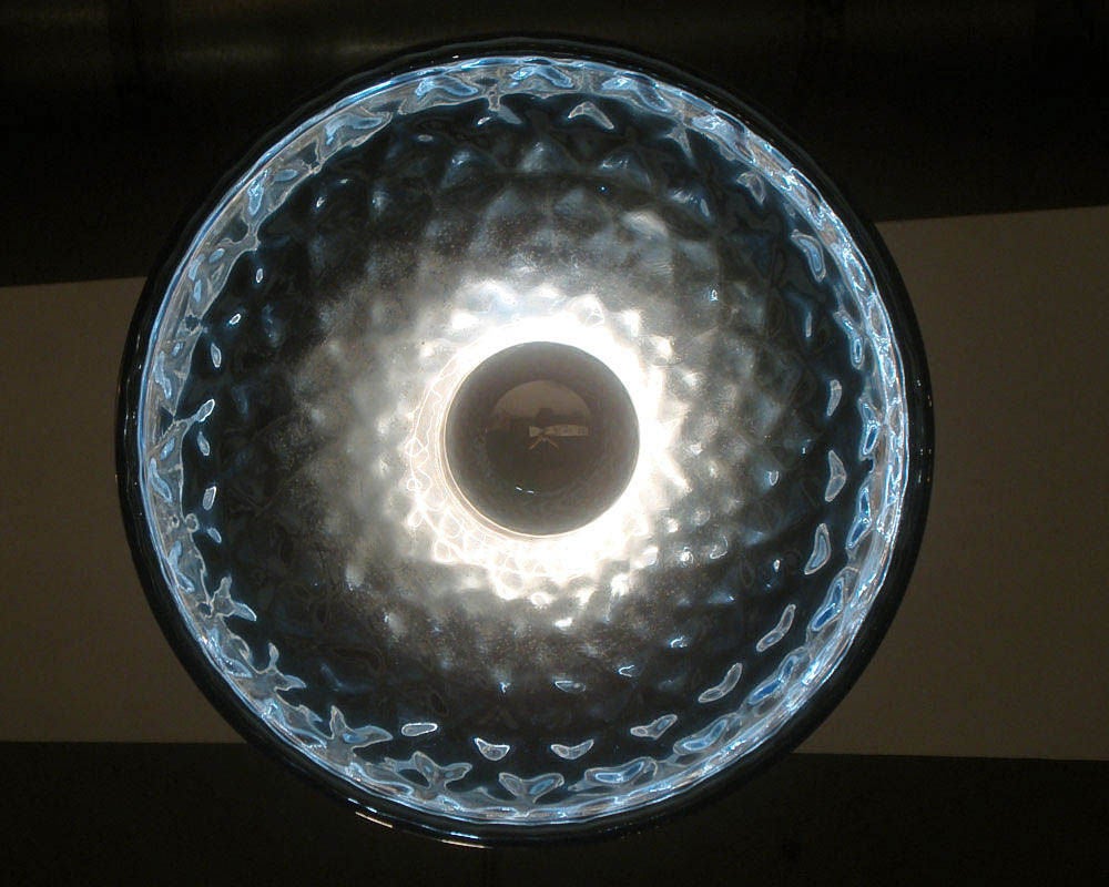 Blue Mercury Glass Pendant Lights 3