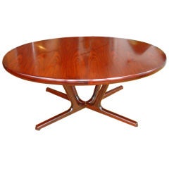 Danish Rosewood Dining Table