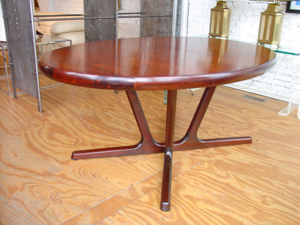 Danish Rosewood Dining Table 4