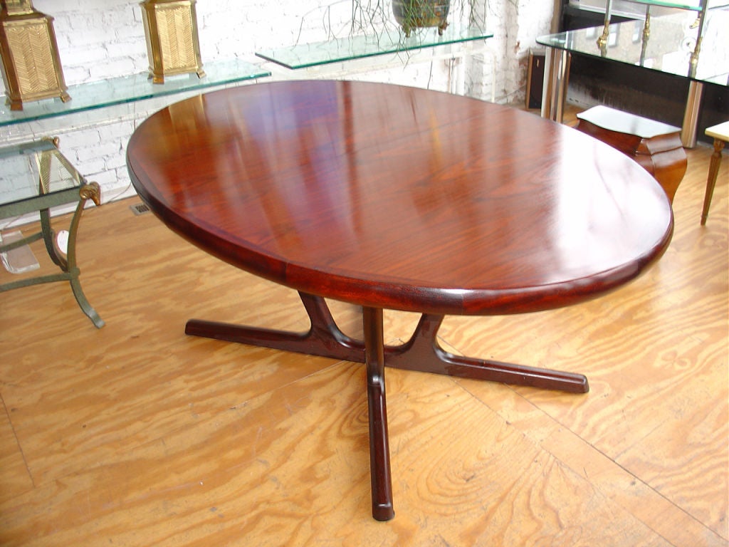 Late 20th Century Danish Rosewood Dining Table