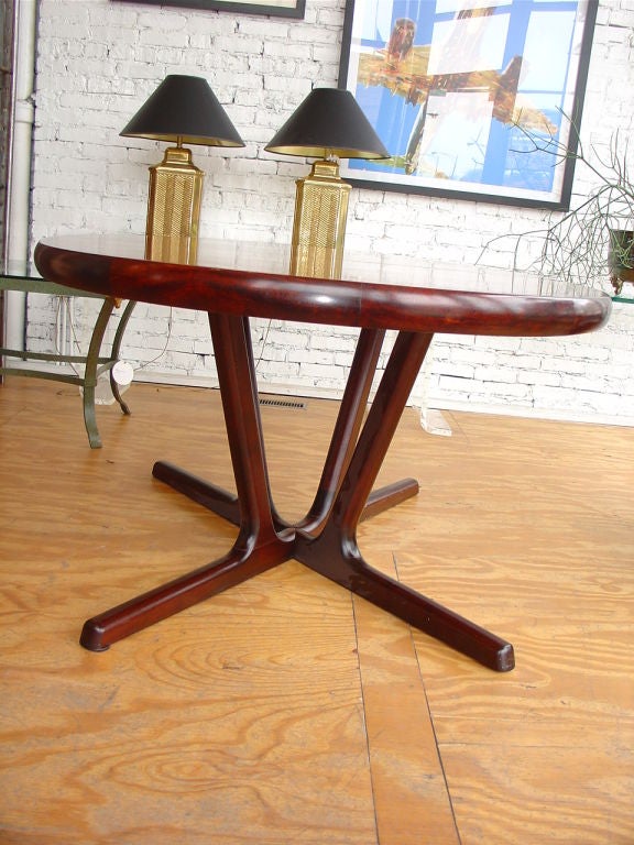 Danish Rosewood Dining Table 3