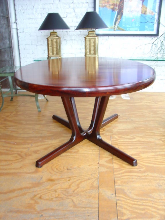 Danish Rosewood Dining Table 1