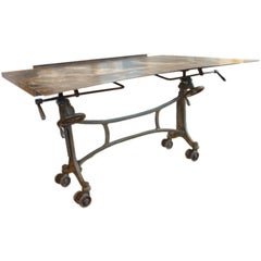 Cast Iron Industrial  Table