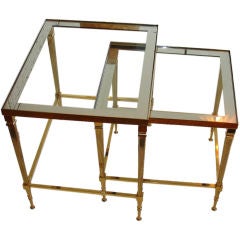 Brass Nesting Tables