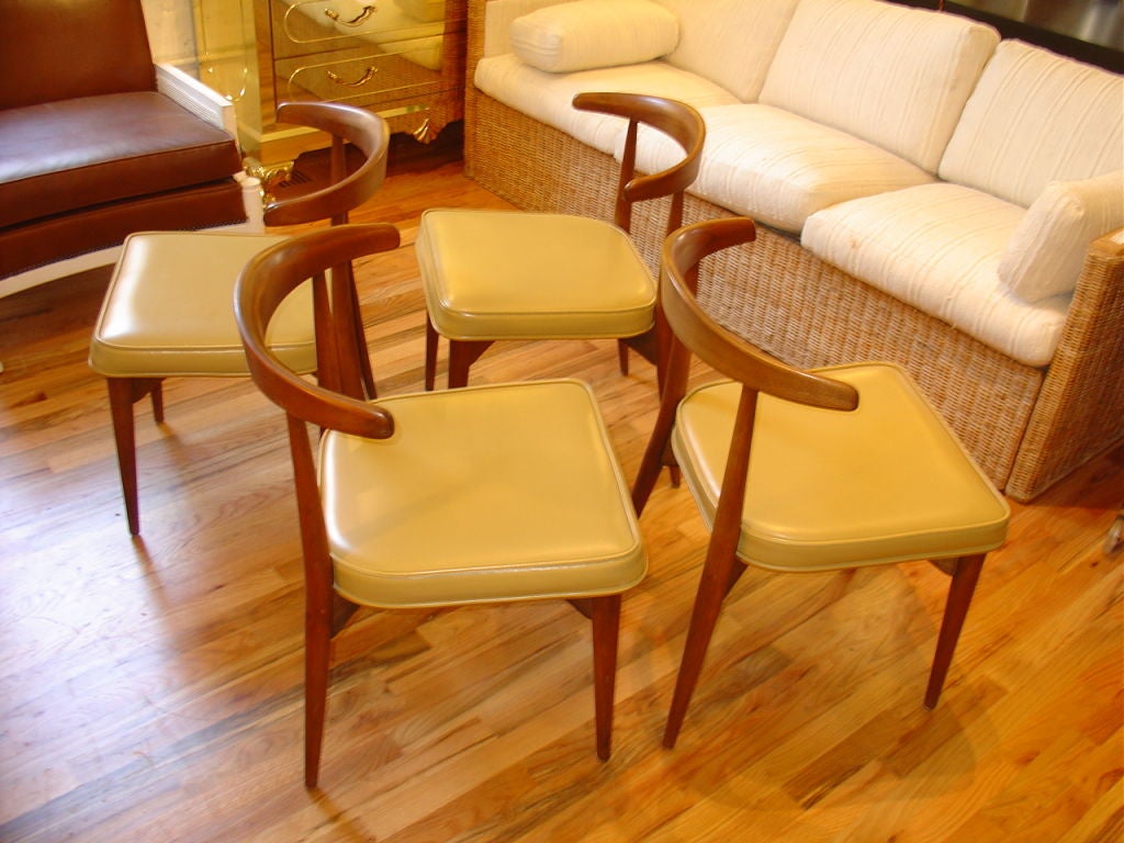 Set of Four Danish Style Dining Chairs 2