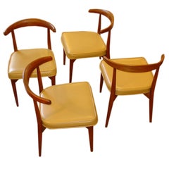 Set of Four Danish Style Dining Chairs