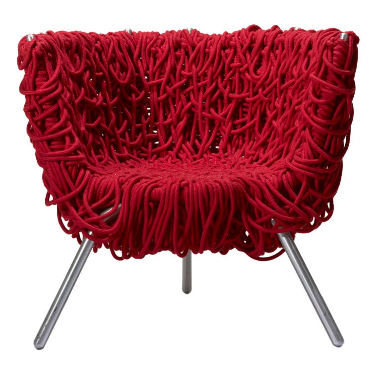 Vermelha chair by Fernando and Humberto Campana