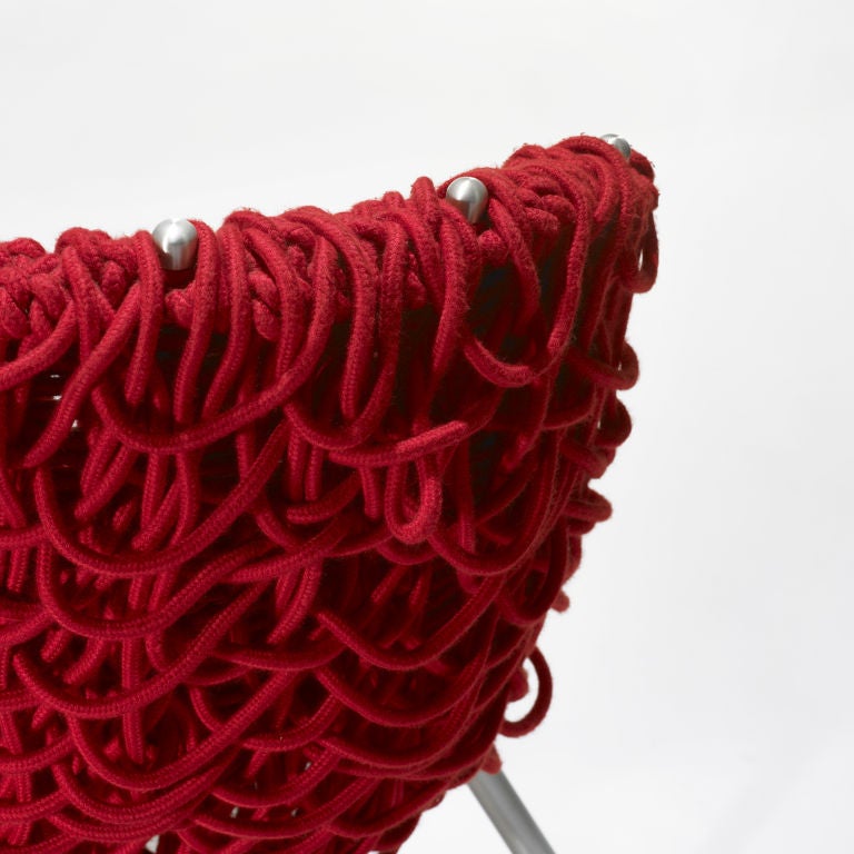 Contemporary Vermelha chair by Fernando and Humberto Campana
