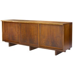 Triple Chest with Wood Sliding Doors by George Nakashima