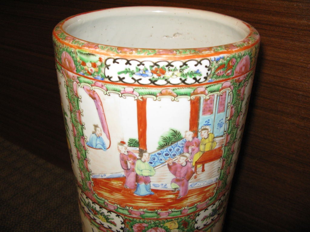 antique chinese umbrella stand