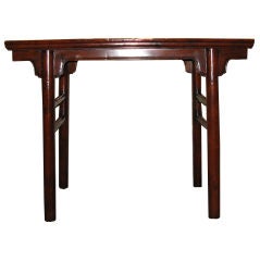 Mid. 19th C Chinese Small Wood Side Table