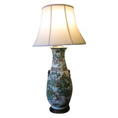 Very Large 19th Century Chinese Vase as Lamp 3