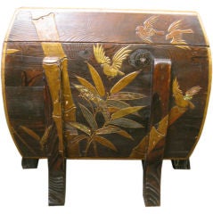 19th c. Japanese Cypress Storage Box