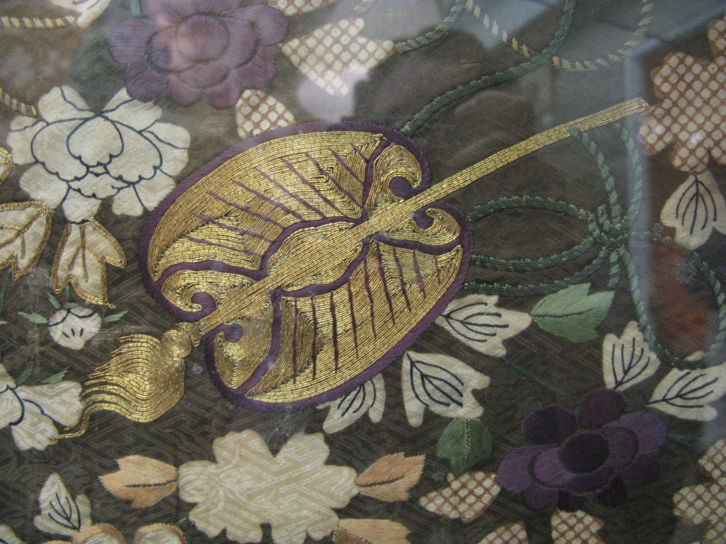 JAPANESE 18TH CENTURY KIMONO FRAGMENT