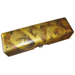 Antique Japanese lacquer box