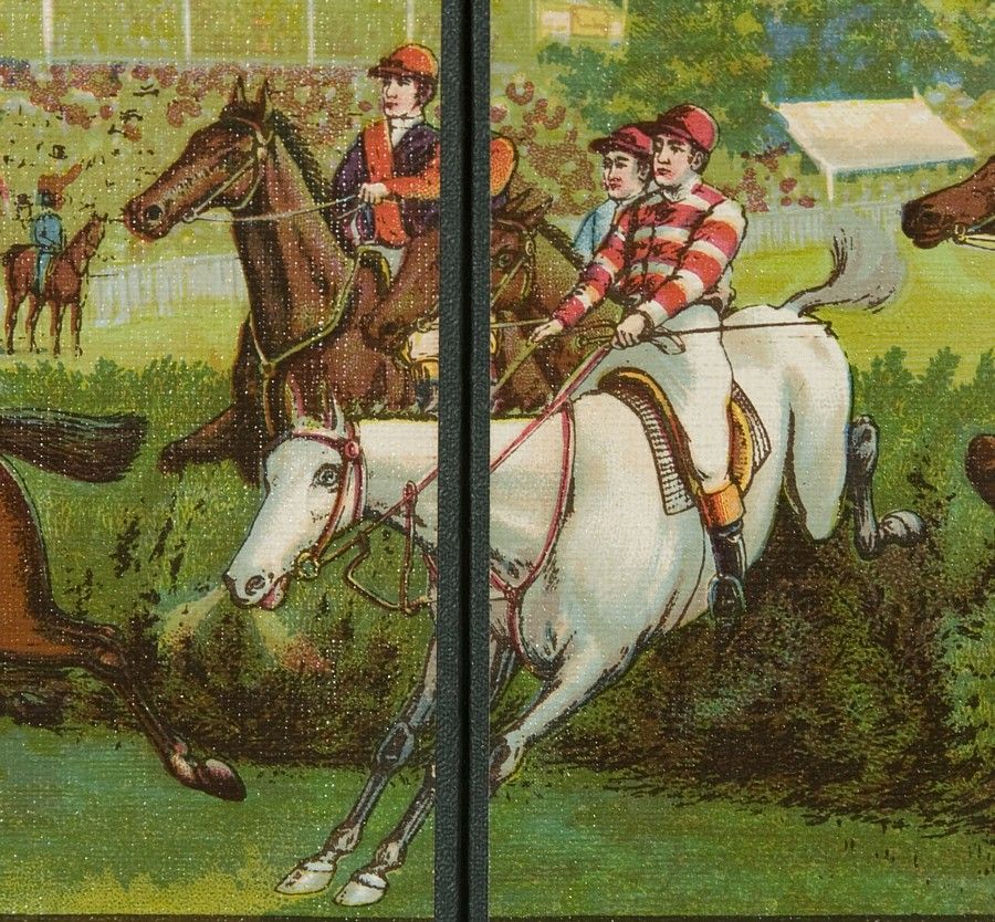 steeplechase horse game