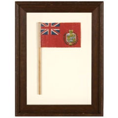 CANADIAN VERSION OF THE BRITISH RED ENSIGN, PARADE FLAG ON STAFF