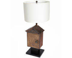 Vintage Fire Alarm Lamps