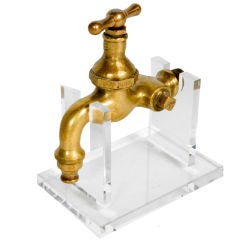 19th Century Brass Faucet
