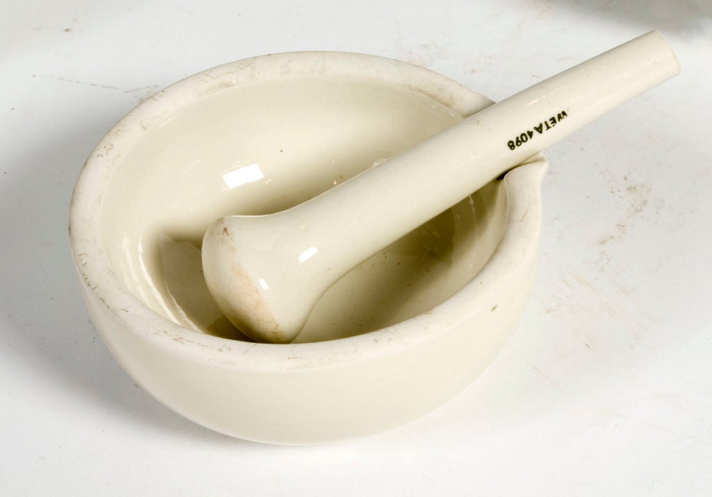 Ceramic Mortar & Pestle