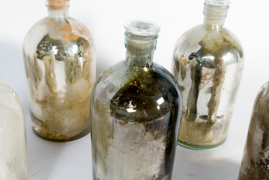 vintage mercury bottles