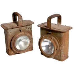 Vintage Industrial Carriage Lantern