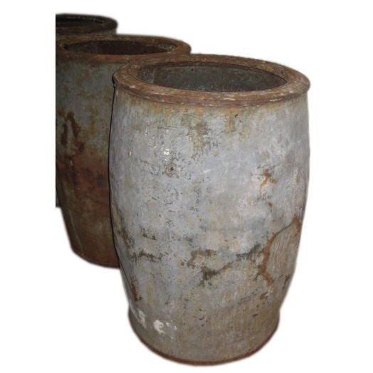 Zinc Industrial Barrels