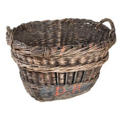 Vintage Champagne Basket