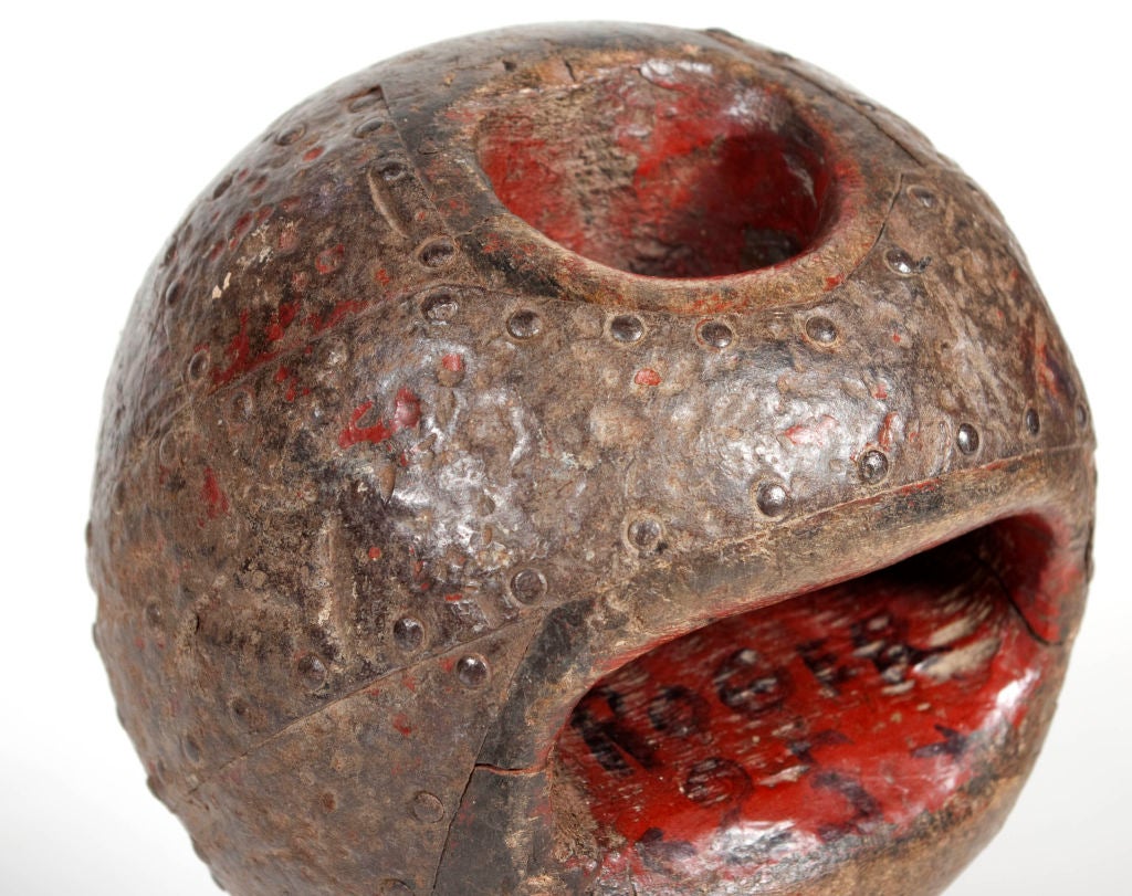 Wood Vintage Bowling balls