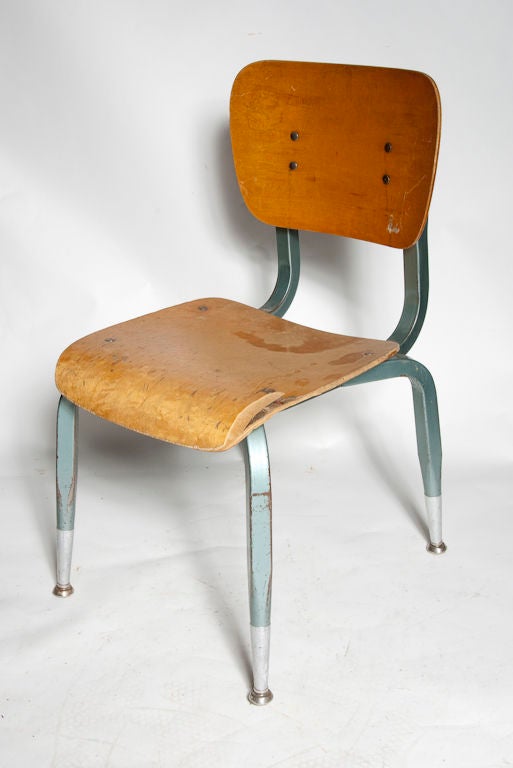 antique school chairs