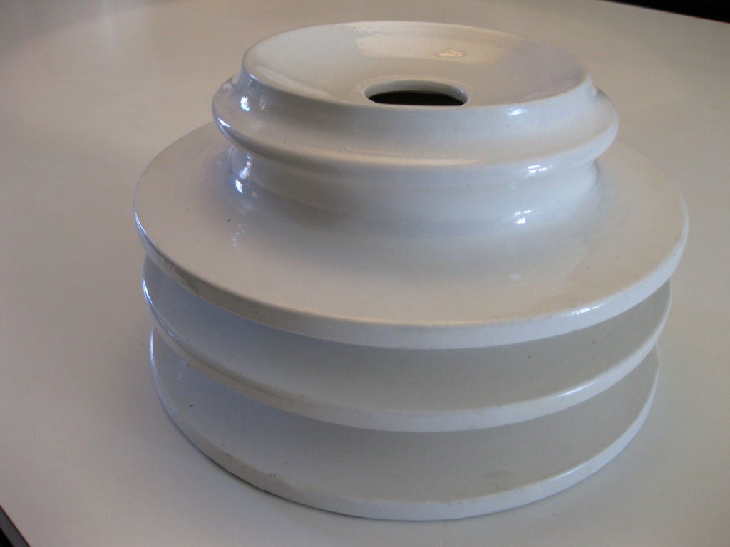 Rare Ettore Sottsass Rocchetti e Isolatori Ceramic Vase 1961 3