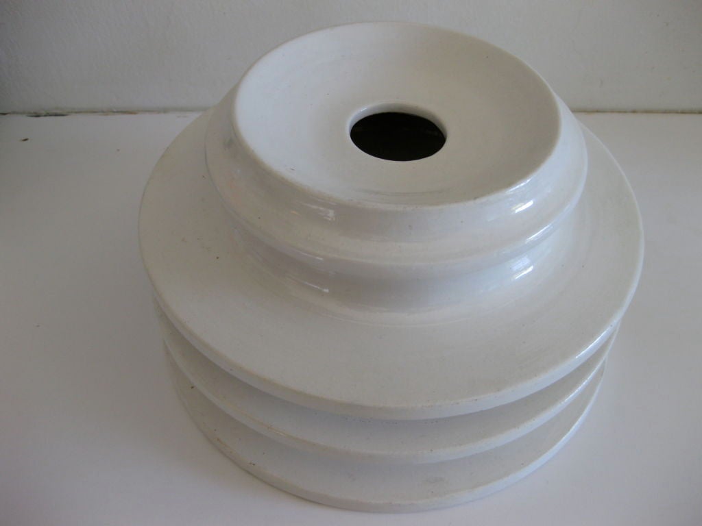 Rare Ettore Sottsass Rocchetti e Isolatori Ceramic Vase 1961 1
