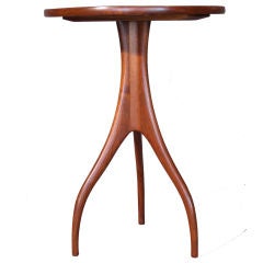 American Craft Movement Side Table in the manner of Sam Maloof