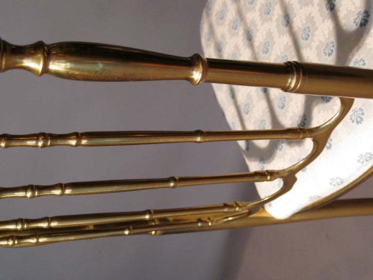 Italian Brass Chiavari Chair 5