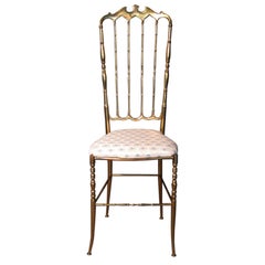 Italian Brass Chiavari Chair